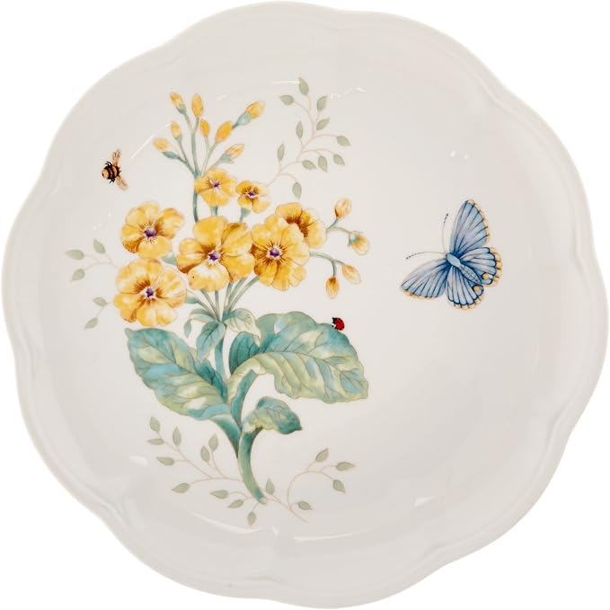 Lenox Dinnerware Set, Butterfly Meadow 18-Piece Set, Service - Image 11