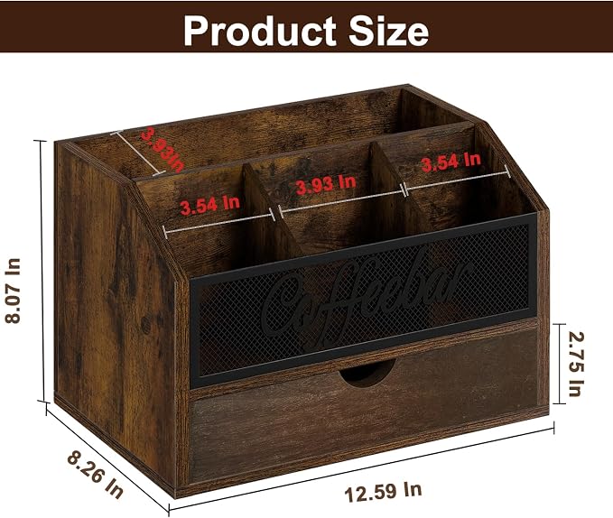 YINMIT Coffee Station Organizer - Image 3