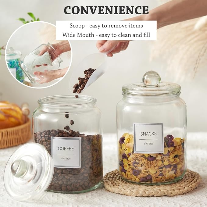 FyndraX Half Gallon Large Glass Jars - Image 3