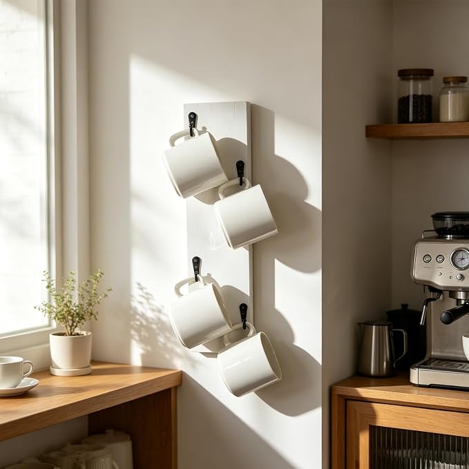 Yohsnor Coffee Mug Holder Wall Mount - Image 5