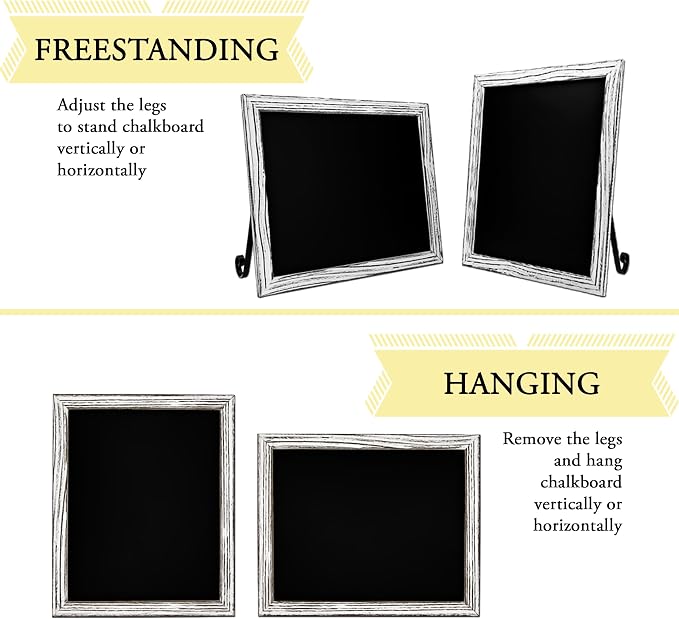 TenXVI Designs 18"x22" Magnetic Chalkboard Sign - Image 2