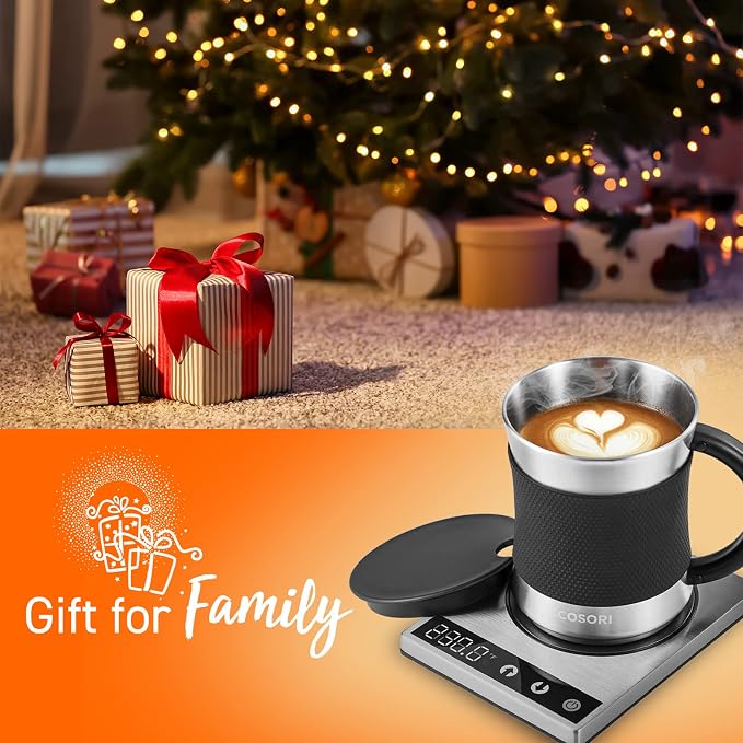 Cosori Coffee Mug Warmer & Mug Set - Image 8