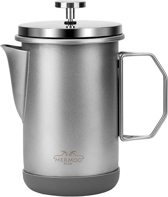 MERMOO YILAN Stainless Steel French Press by MERMOOYILAN