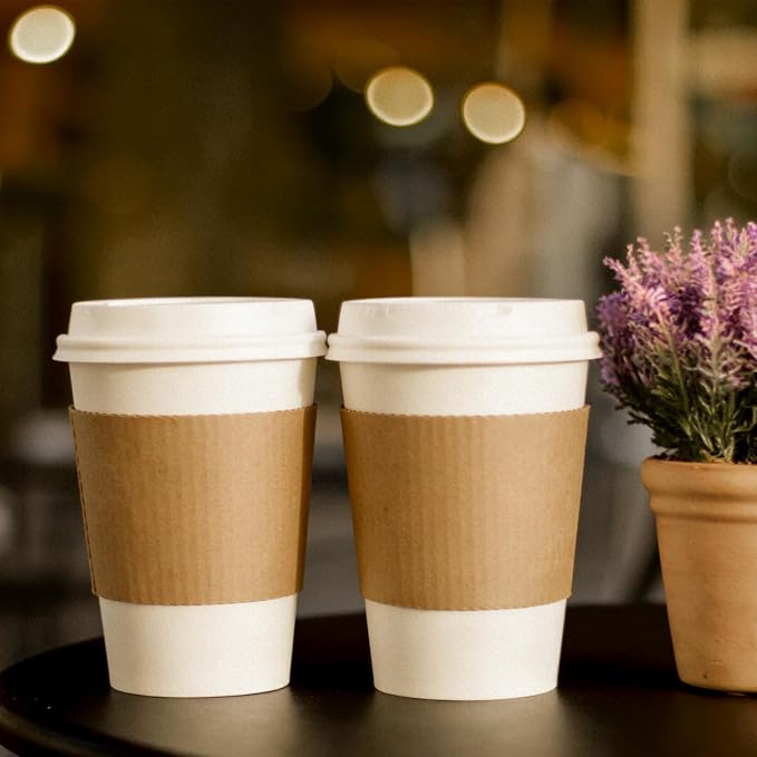 Coffee Sleeves Disposable 500 Pack Fit - Image 2