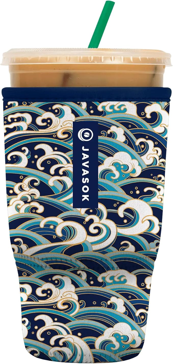 Sok It JavaSok Iced Coffee & Cold Soda Insulated Neoprene Cup Sleeve by SokIt