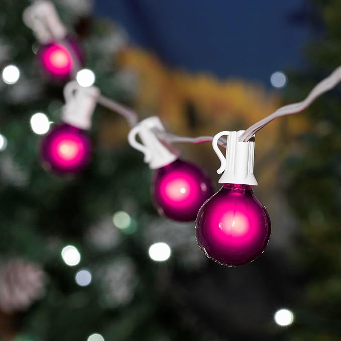 100 Foot G40 Outdoor Patio String Lights - Image 6