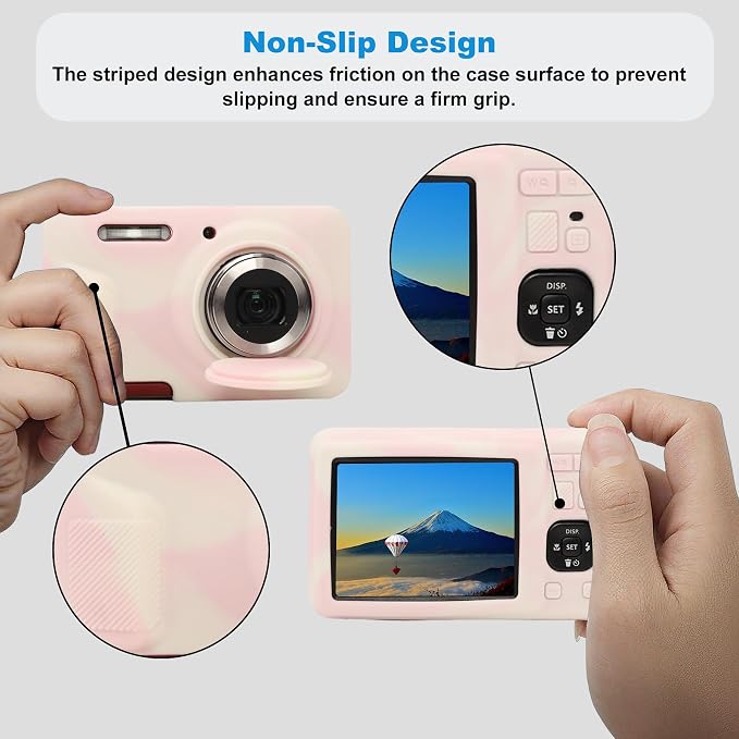 Camera Case for Kodak PIXPRO FZ55 Digital Case Silicone PIXPRO FZ55 Accessories - Image 5
