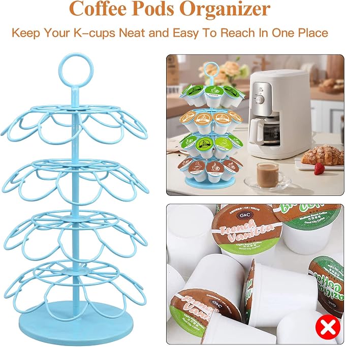 KIMIUP Coffee Pod Holder, Coffee Pod Storage Compatible - Image 2