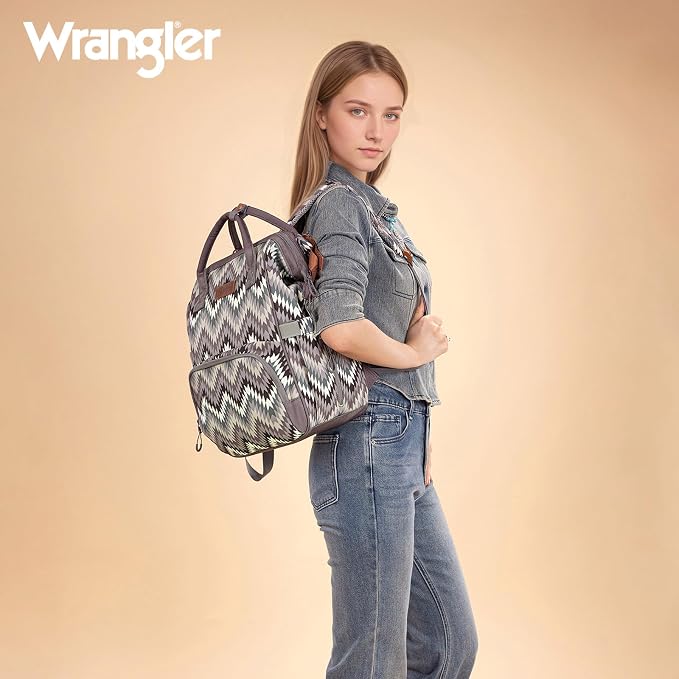 Montana West Wrangler Callie Diaper Bag Backpack - Image 7