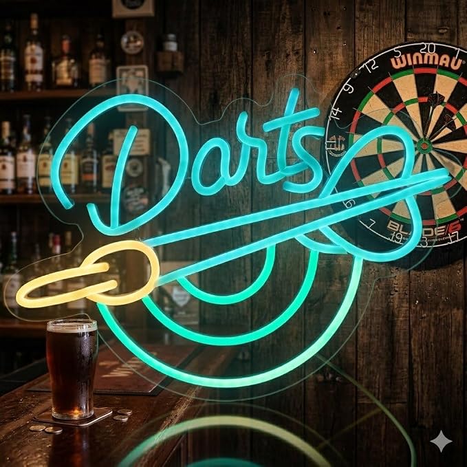 Darts Neon Sign Dart Board Light - Image 3