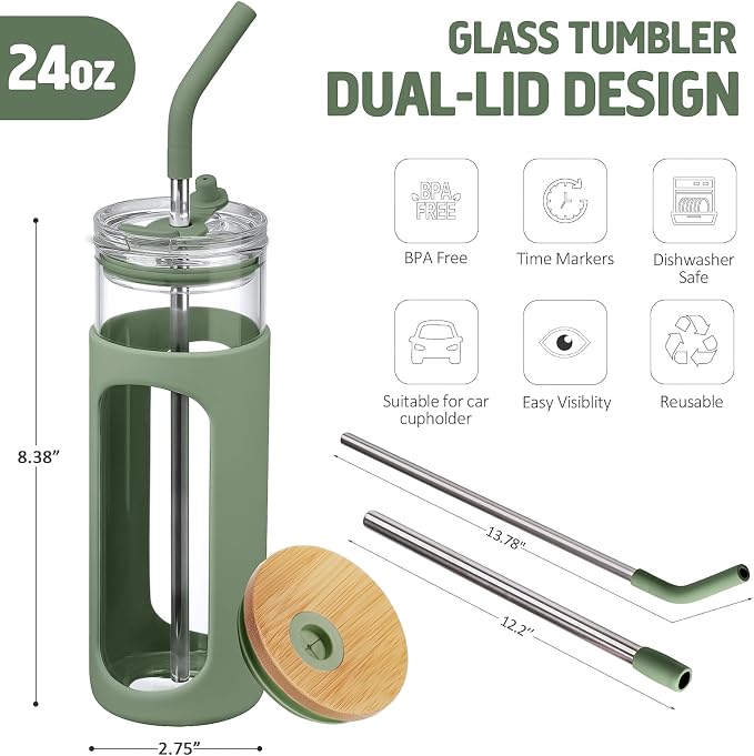Kodrine 24oz Glass Tumbler - Image 2