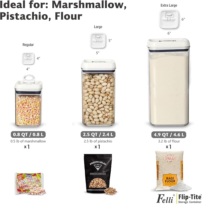 Felli Flip Tite Acrylic Food Storage Container - Image 6