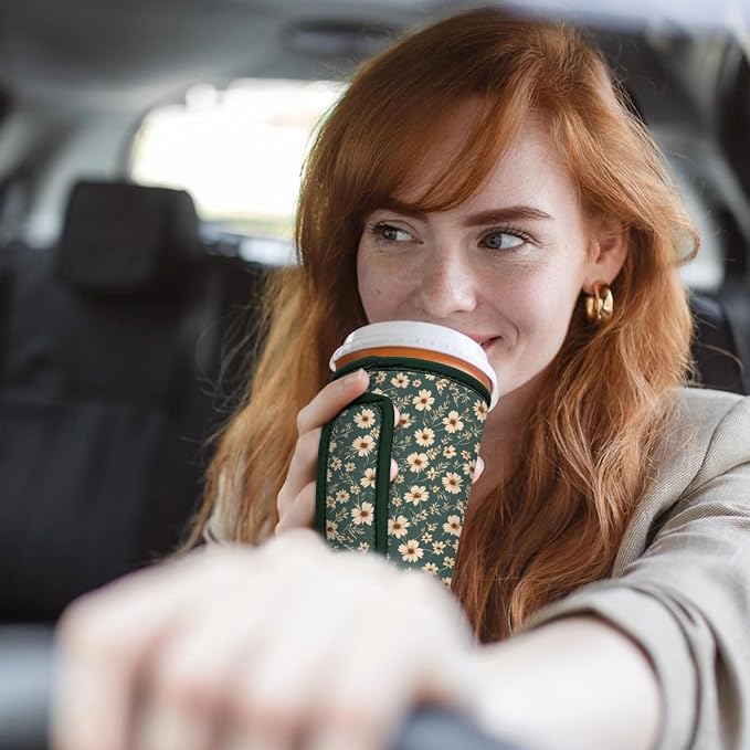 Reusable Insulated Neoprene Iced Coffee Sleeve - Image 5