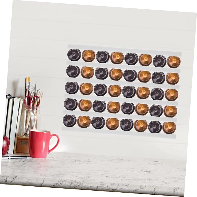 Mikinona 6pcs Coffee Capsule Storage Rack Organizer Holder - Image 7