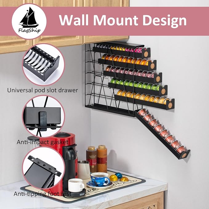 FlagShip 6-Tier Vertuo Pod Holder - Image 4
