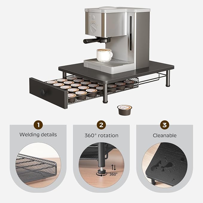 YATINEY Coffee Pod Drawer Holder, Coffee Pod Drawer - Image 5