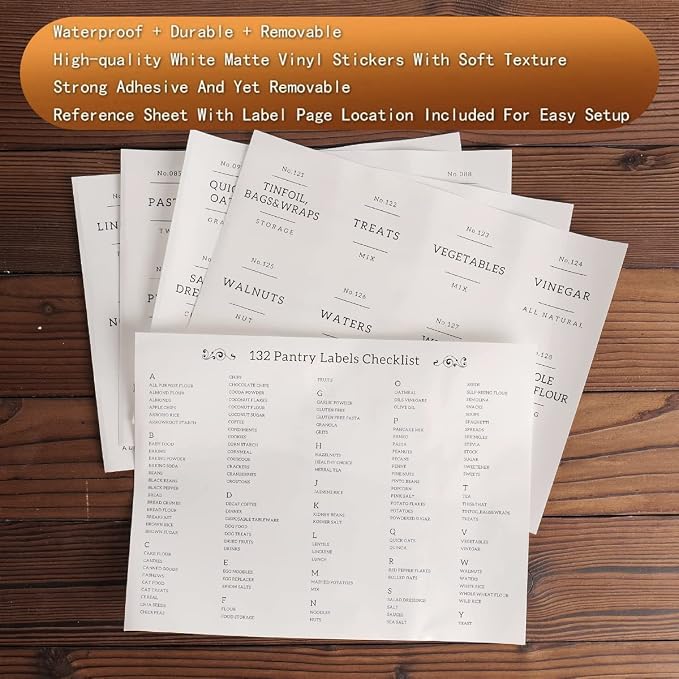 CZZGSM Set of 4 Square Glass Jar - Image 5