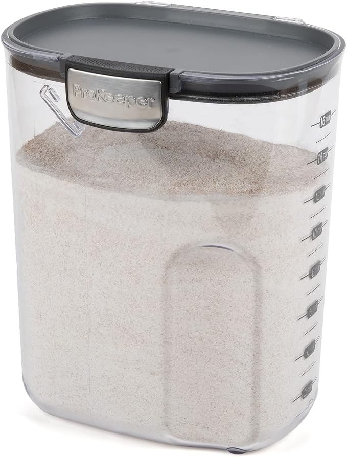 ProKeeper+ by Progressive International Clear Plastic Airtight Food Baker's by ProgressiveInternational