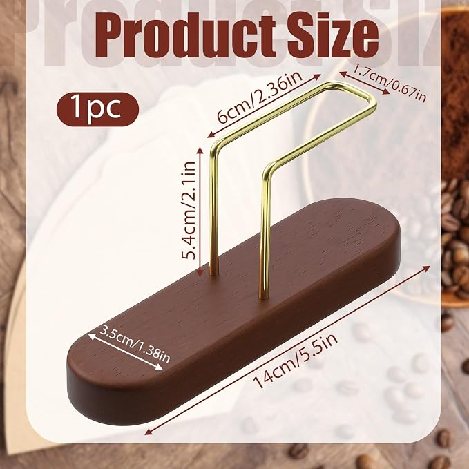 Cone Coffee Filter Holder Stand Coffee Filter Storage Holder Organizer Kitchen - Image 2