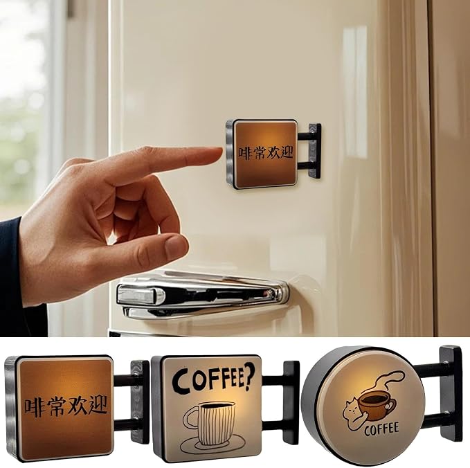 Coffee Lamp Refrigerator Magnet - Image 3