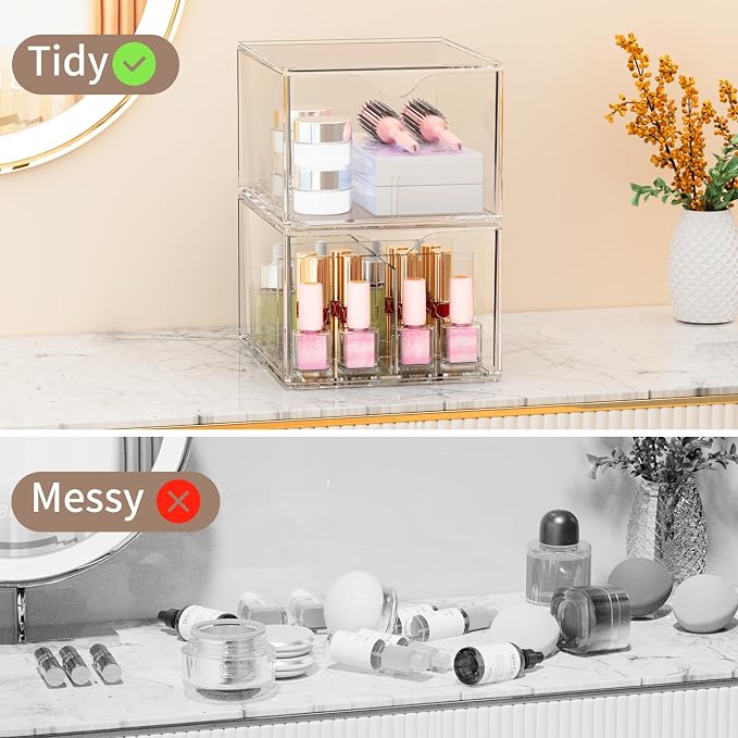 2 Pack Clear Tea Bag Organizers - Image 7