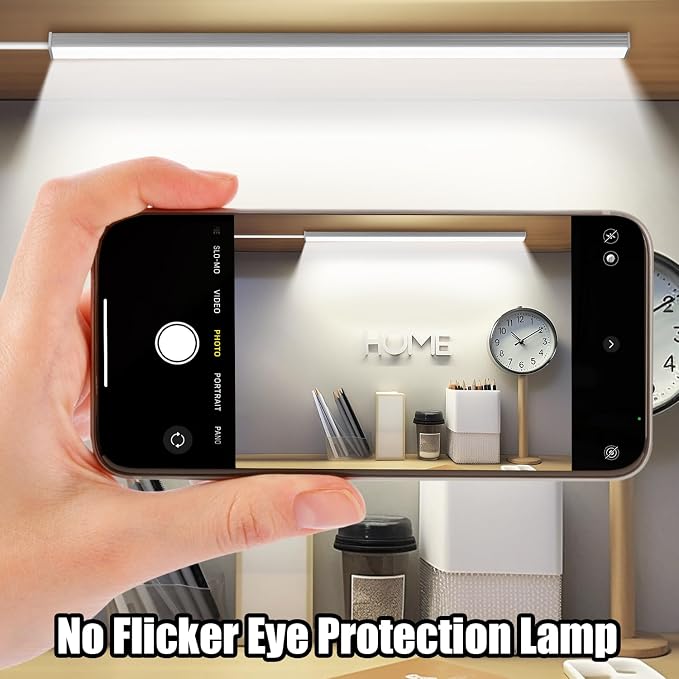 GLVSAE Under Cabinet Lighting, 12 Inch Plug in Light Bar, LED Keyboard Lights - Image 4