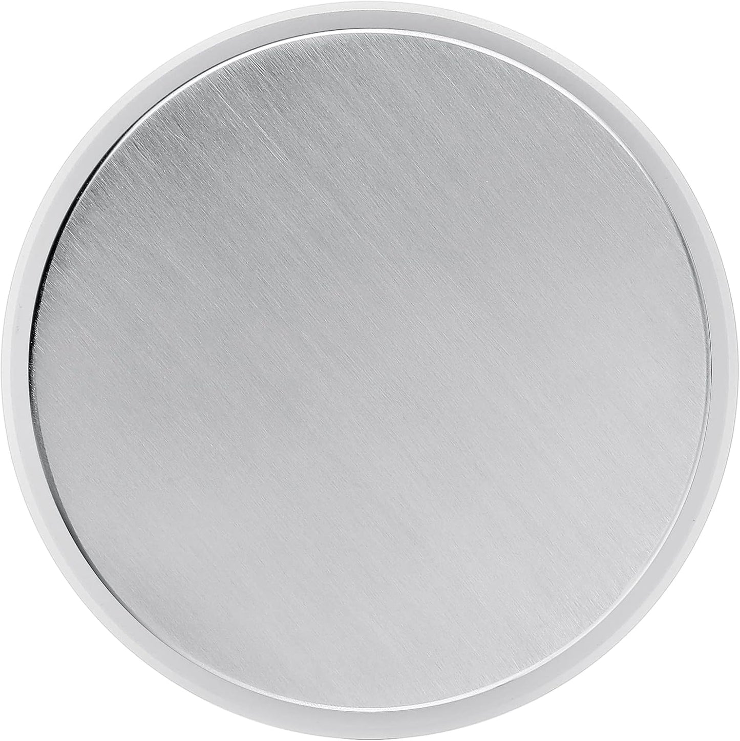 Normcore 58.5mm Espresso Coffee Tamper V4, Spring Loaded Tamper with 15lb/25lb/30lb Interchangeable Springs, Compatible with 58mm Portafilter Baskets, Non-stick coating White