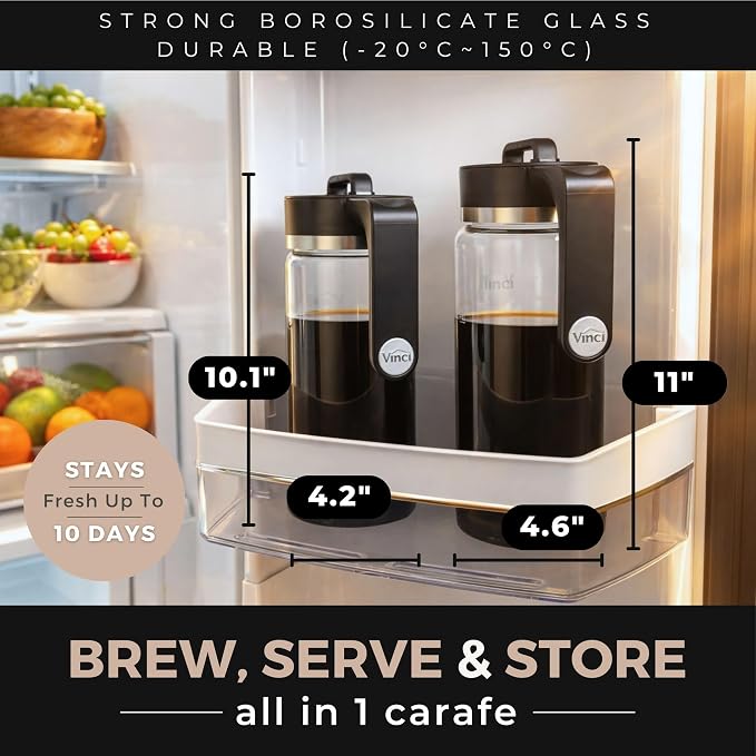 VINCI Express Cold Brew, Electric Cold Brew Coffee Maker in 10 minutes - Image 5