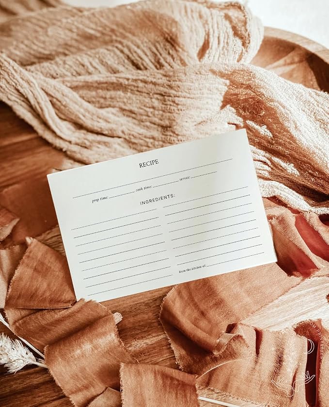 Recipe Cards, 4x6 Premium Recipe Cards - Image 6