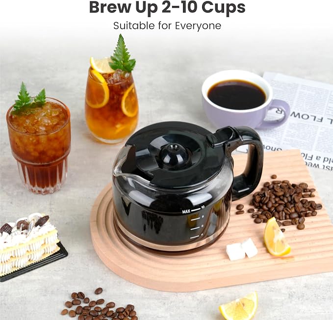 Gevi 10-Cup Replacement Glass Coffee Carafe - Image 6