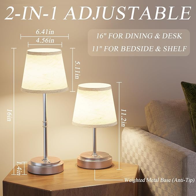 Cordless Table Lamp Rechargeable - Image 4