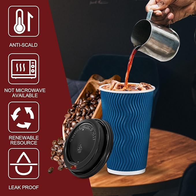 Lamosi Disposable Coffee Cups - Image 3