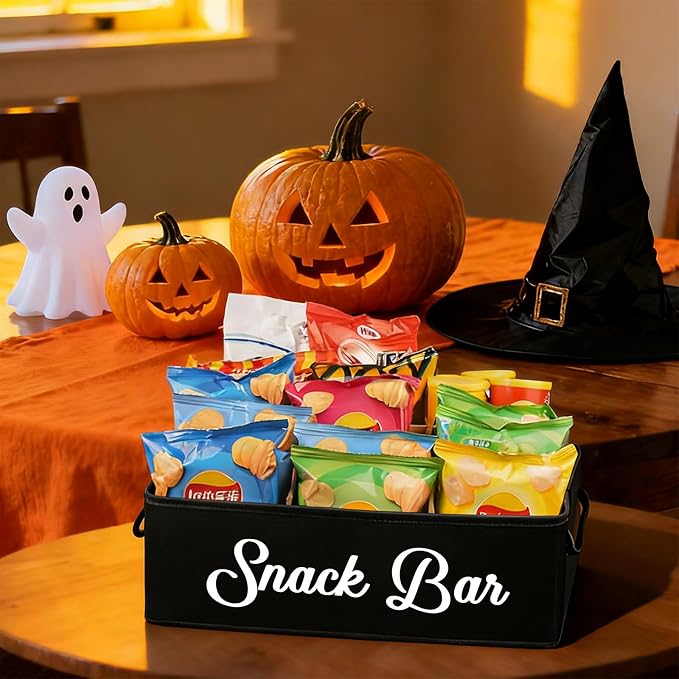 2pack Snack Organizer for Countertop, Snack Basket - Image 5