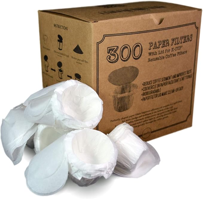 Disposable K Cup Paper Filters by canFlyk-cupfilters
