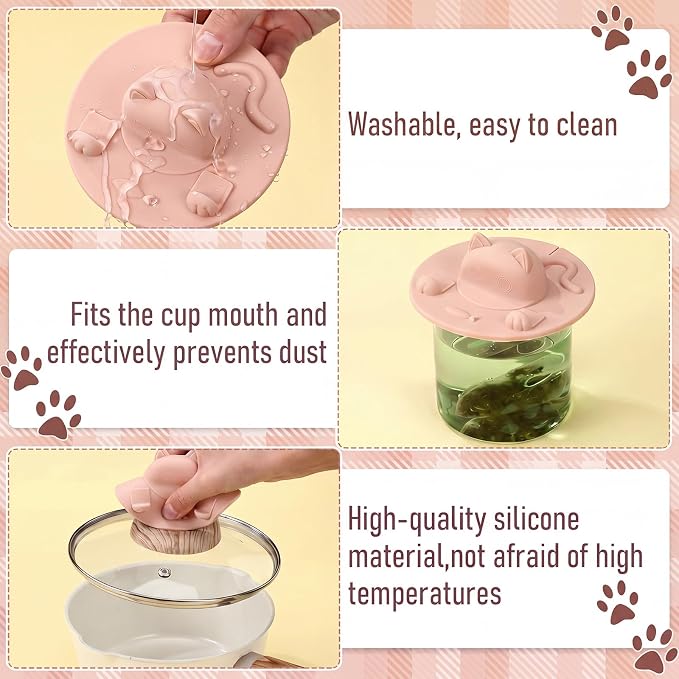 4 Pcs Tea Bag Squeezer 4 Inch Silicone Tea Bag Holder & Squeezer Dishwasher - Image 4