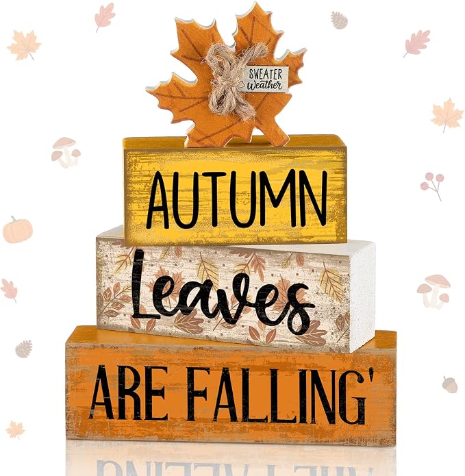 Lineshading 4 Pcs Fall Decoration by Lineshading