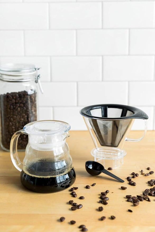 Bodum Melior Pour Over Borosilicate Glass Coffee Dripper - Image 5