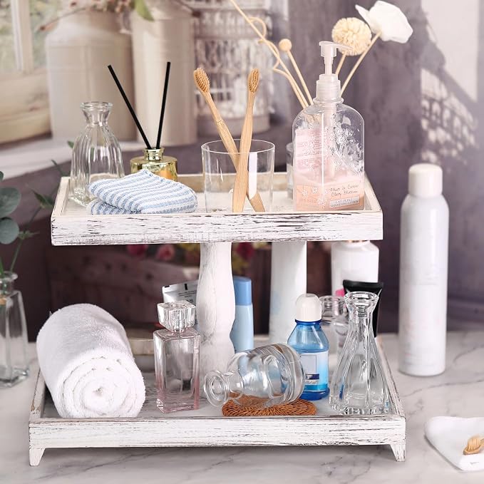 Yalikop Farmhouse Tiered Tray Stand - Image 6