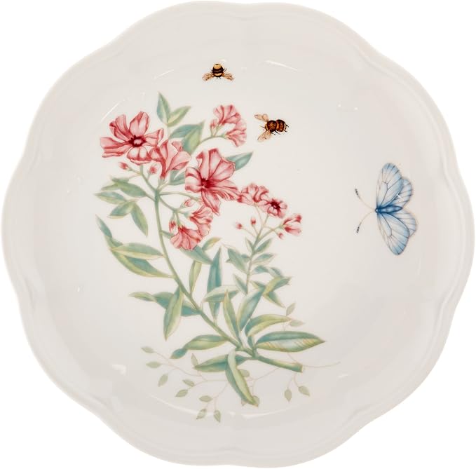 Lenox Dinnerware Set, Butterfly Meadow 18-Piece Set, Service - Image 14