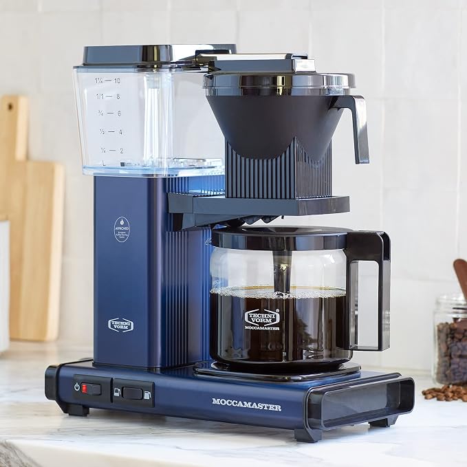 Moccamaster 53928 KBGV Select Coffee Maker, Midnight Blue, 40 ounce - Image 7