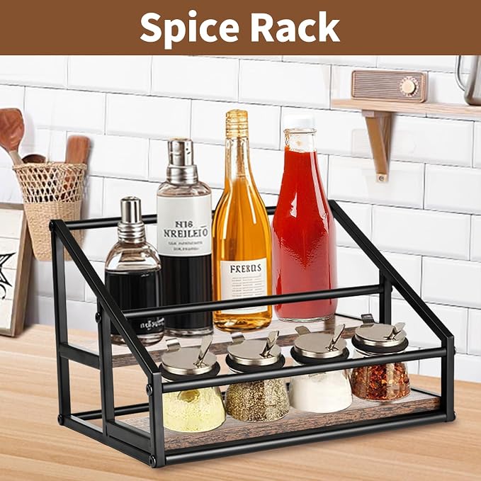 YQBRAO 2-Tier Coffee Syrup Organizer - Image 8