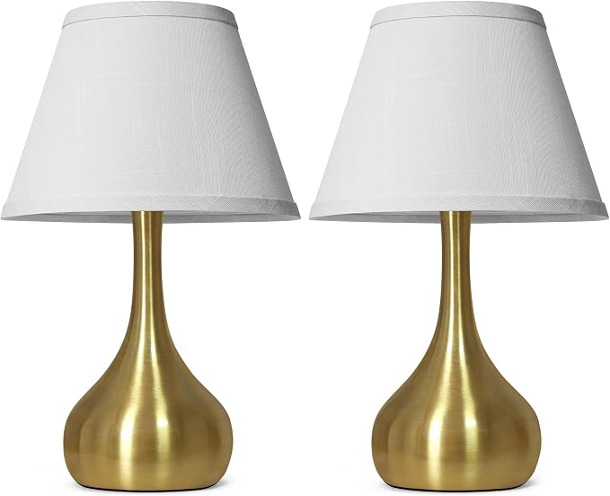 Touch Table Lamp for Bedroom Set of 2, 3-Way Dimmable Bedside Lamp for - Image 8