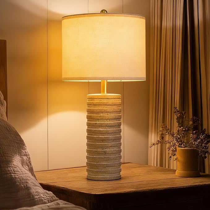 PoKat 27'' Farmhouse Table Lamps Set of 2 - Image 6