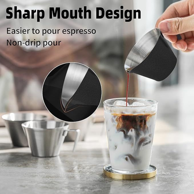 MHW-3BOMBER Coffee Bean Cellar & Espresso Measuring Cup 2oz - Image 6