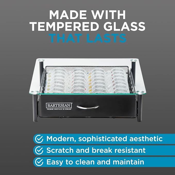 Bartesian Cocktail Capsule Storage Drawer Organizer - Image 5