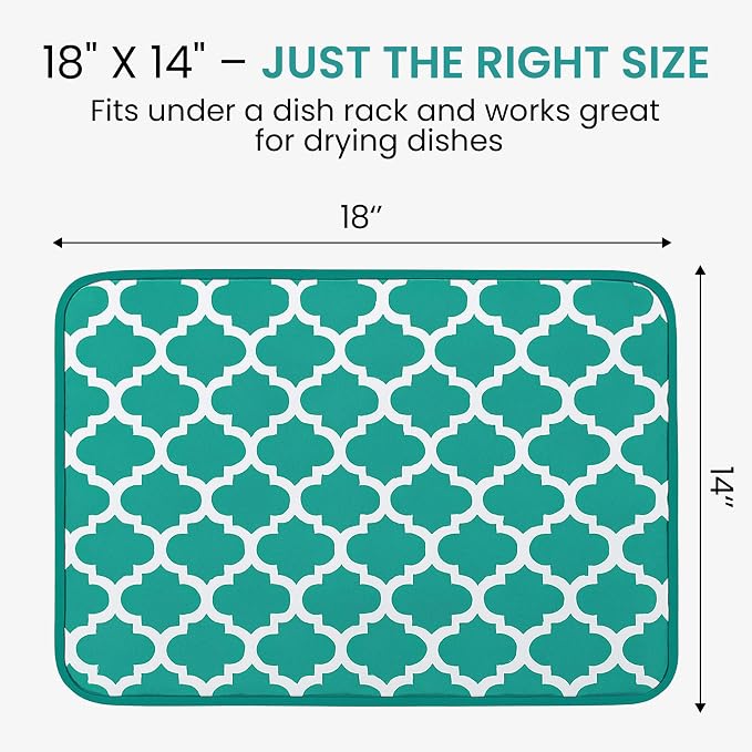 Dish Drying Mat for Kitchen Counter - Image 5