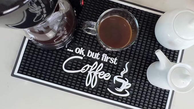 Ok But First Coffee Silicone Bar Mat - Image 6