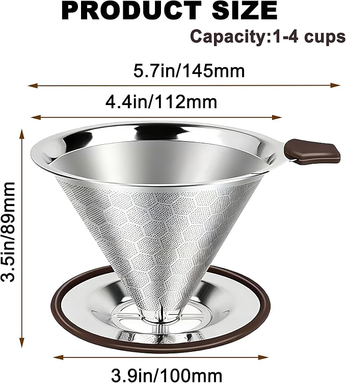 Pour Over Coffee Dripper - Image 4