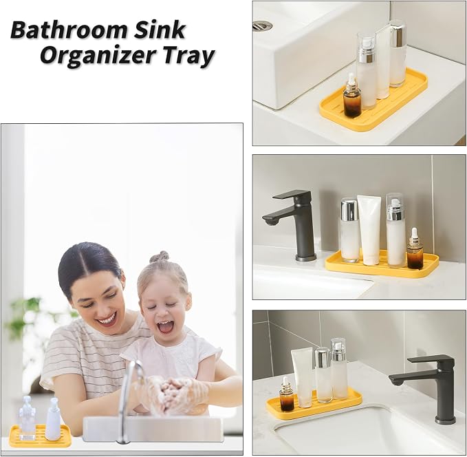 MicoYang Silicone Kitchen Sink Organizer Tray - Image 4