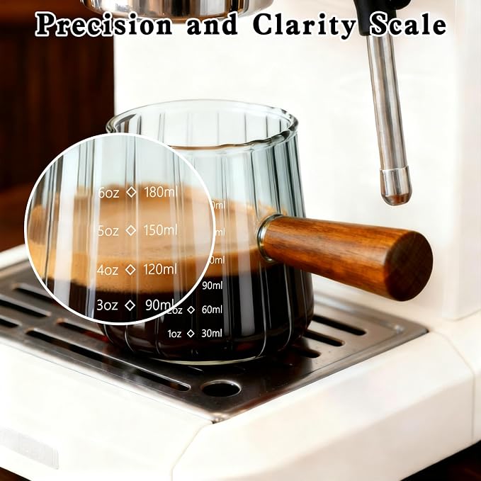 Measuring Cups, 6oz Glass Espresso Cups - Image 4